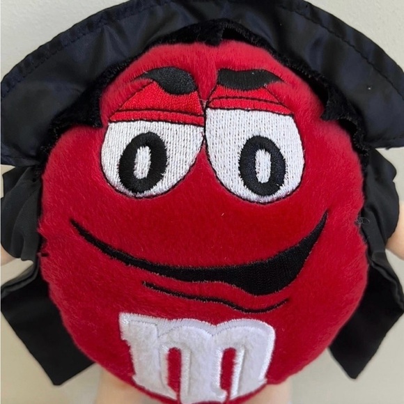 4X 2002 2004 M&M’s Mars Dracula Frog Dog Cat Halloween 9” Candy Plush Toys - Picture 3 of 12